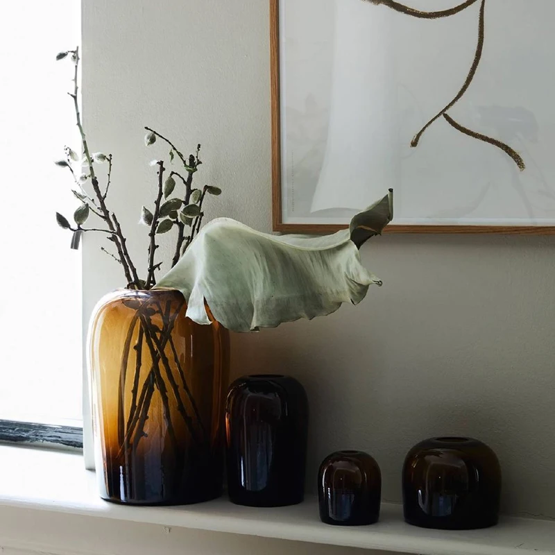 

Vase Nordic Terrarium Modern Home Decor Living Room Accessories
